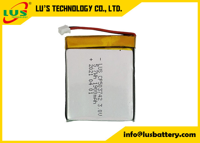 CP503742 3V 1900mAh Specjalistyczna bateria litowa z cienkimi ogniwami 3 woltów