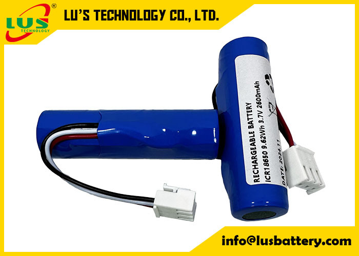 18650 2600mAh Litowo-jonowa komórka ładowalna 3.7Volt 18650 2600mAh Litowa bateria 1S1P OEM