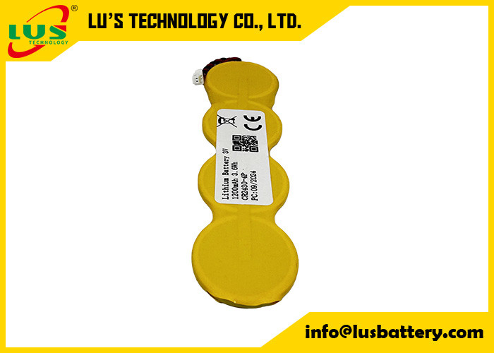 bateria litowa o małym pojemności 1200mah 3,0 wolt Bateria litowa z ogniwami przyciskowymi CR2430 1S4P
