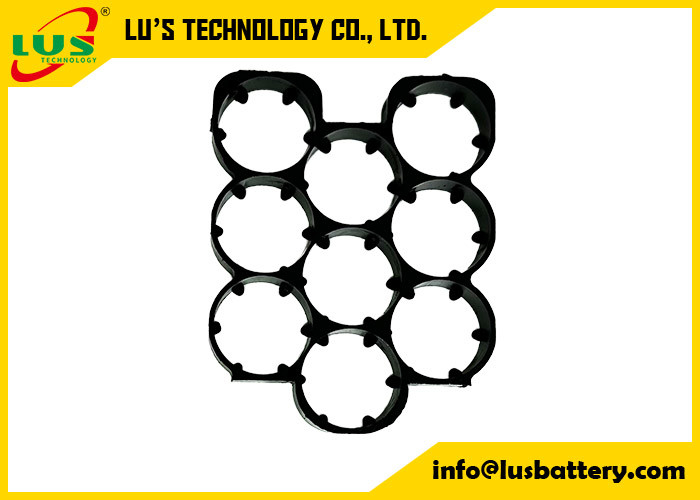 3 x 3 Cell Spacer 18650 Litium Battery Holder Plastic Hexagon Cell Holders 18650 3*3 spacery
