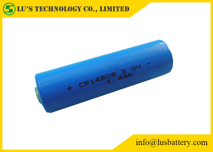 Pierwotny typ AA akumulatory manganowe CR14505 Akumulatory litowe AA o mocy 1400mah 3V