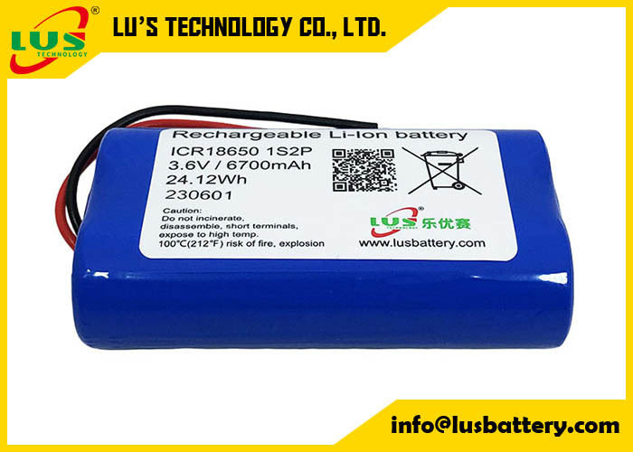 Akumulator naładowalny 18650 32700 Akumulator 3.6V 1s1p 6000mAh Cylindryczny zestaw baterii litowo-jonowych OEM