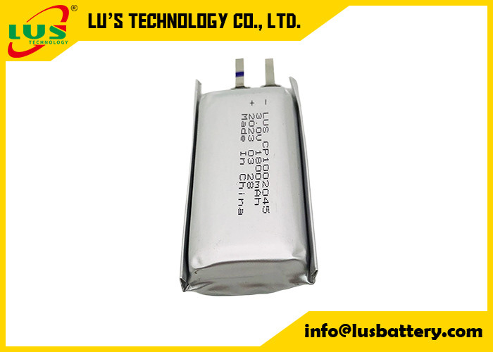 Nieodładowalna Cienka bateria litowo-jonowa CP1002045 3,0 woltów bateria litowa 2000mah