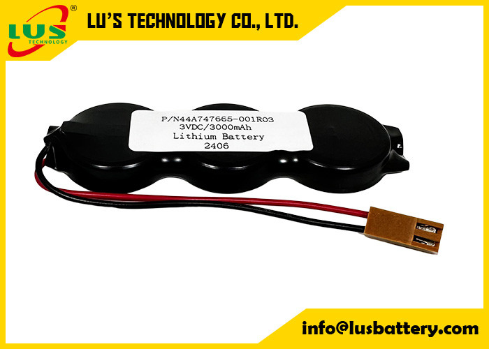 Moduł zasilania Akumulator 3PCR2477 3VDC akumulator litowy P/N44A747665-001R03 3000mah pakiet ogniw cyonowych