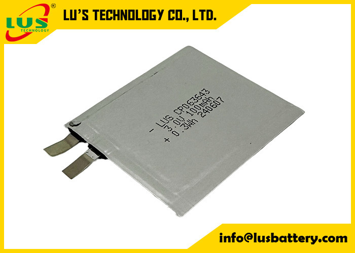 CP063643 3,0 wolt 100mAh Mała bateria litowa 3V CP063643 Bateria ultrany dla IoT/RFID