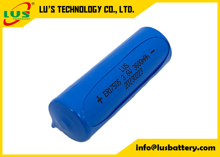 ER17500 3.6v 3600mAh podstawowy akumulator Lisocl2 3.6v 3600mah PLC Litium Battery Pack OEM