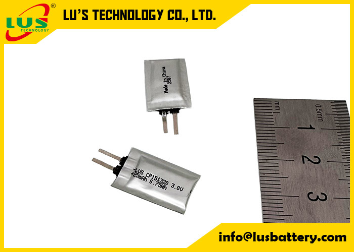 Bateria ultra cienka 3.0V 25mAh Cp151320 Bateria litowa pierwotna CP151220 bateria limno2