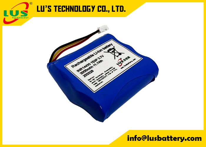 INR14430 3,7V 3000mah Litowo-jonowa bateria 1S3P ładowalna bateria litowo-jonowa