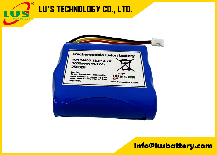 3.7V 3000mah akumulator do ładowania 14430 1S3P akumulator litowo-jonowy 3,6volt bateria OEM