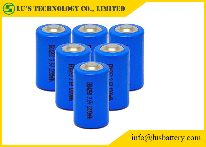 Cylinder Shape Lithium Thionyl Chloride Battery 3.6V Bateria litowa Niebieski Kolor