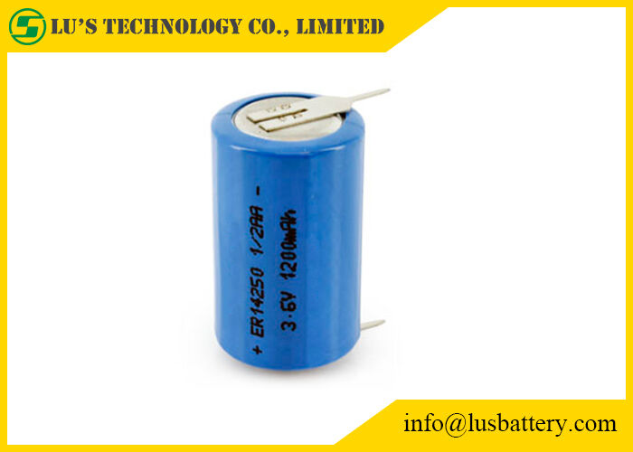 Wielofunkcyjny 1/2 AA ER14250M Jednorazowa bateria litowa 3,6 V 0,75 Ah 750 mAh 3,6 V Podstawowa komórka