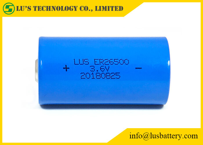 ER26500 Bateria litowo-chlorkowo-tionylowa Baterie 3,6 V 9000 mAh Baterie lisocl2 do pomiaru zużycia