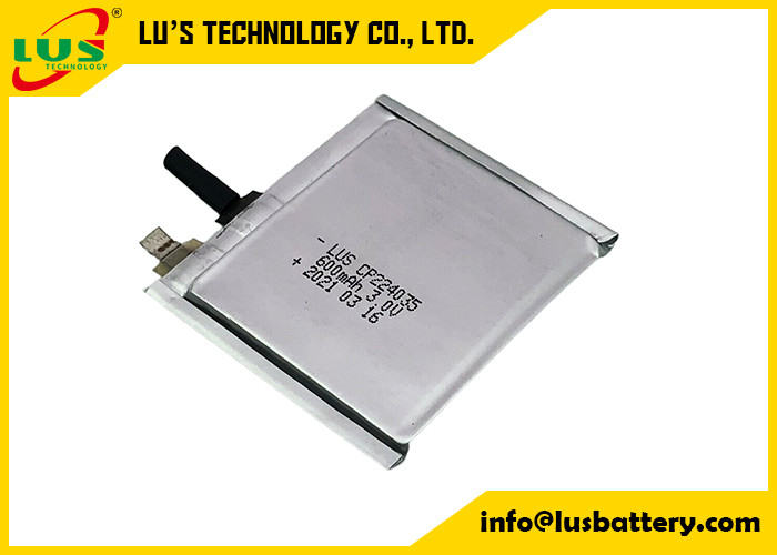 Miękka bateria litowo-manganowa 3,0 V 600 mAh CP224035 do lokalizatora połączeń