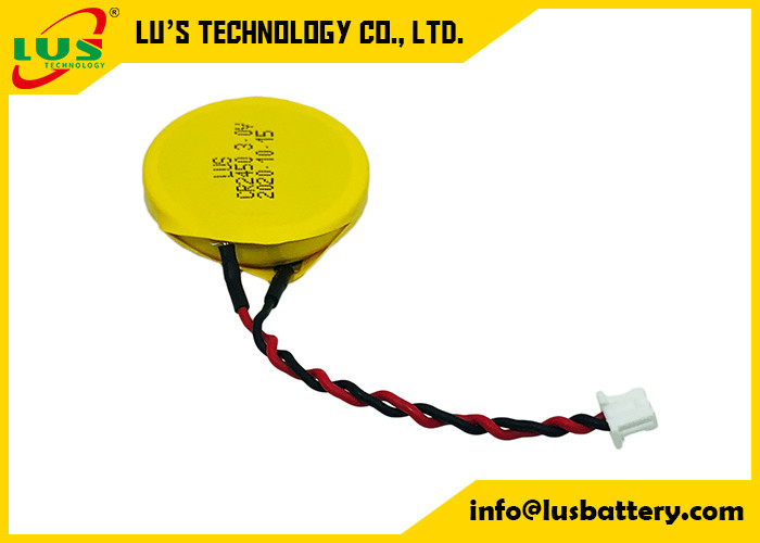 Akumulator Limno2 3v 600mah Przewody 65mm CR2450-1P PCB SMT ze złączem 2P