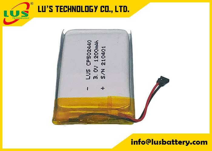 3.0V 1200mAh bateria litowa Mno2 CP502440 do produktów RTLS